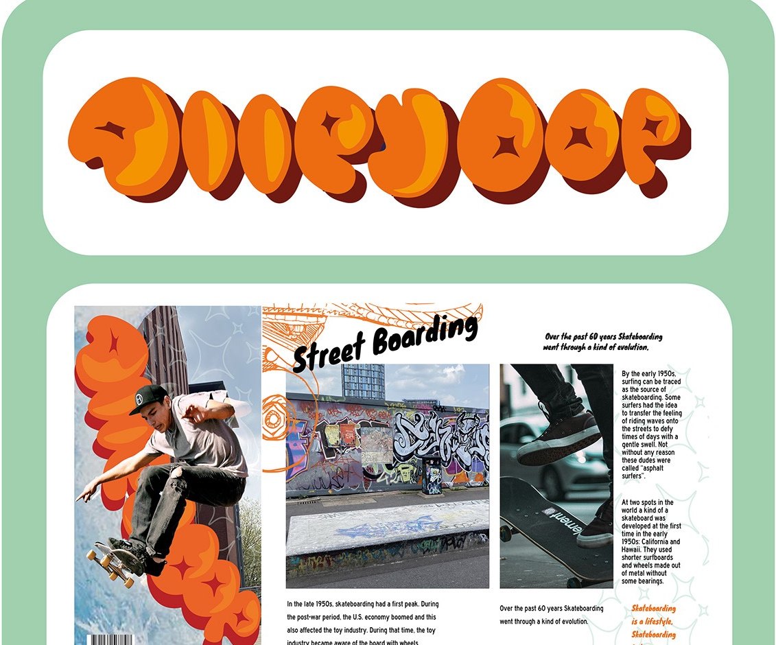 Editorial spread — Street Boarding