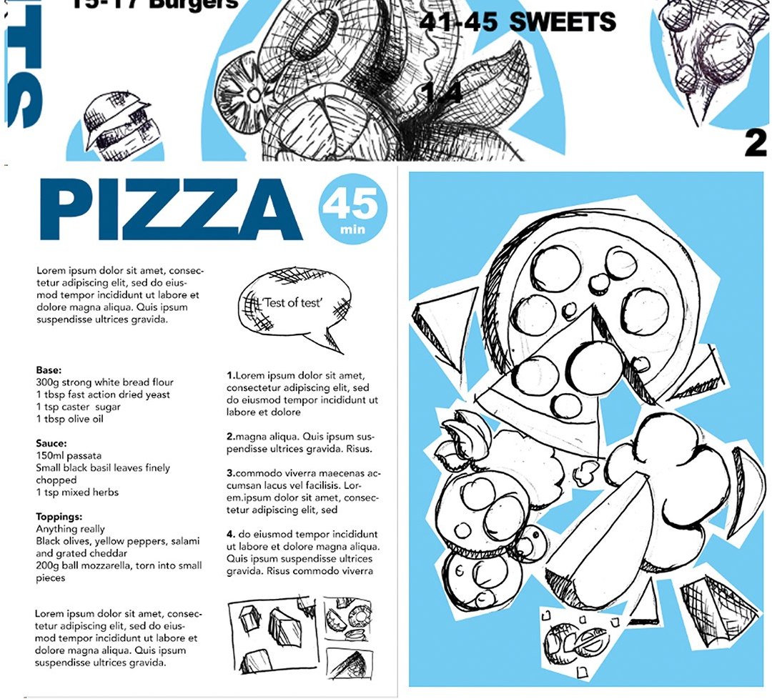 Recipe spread