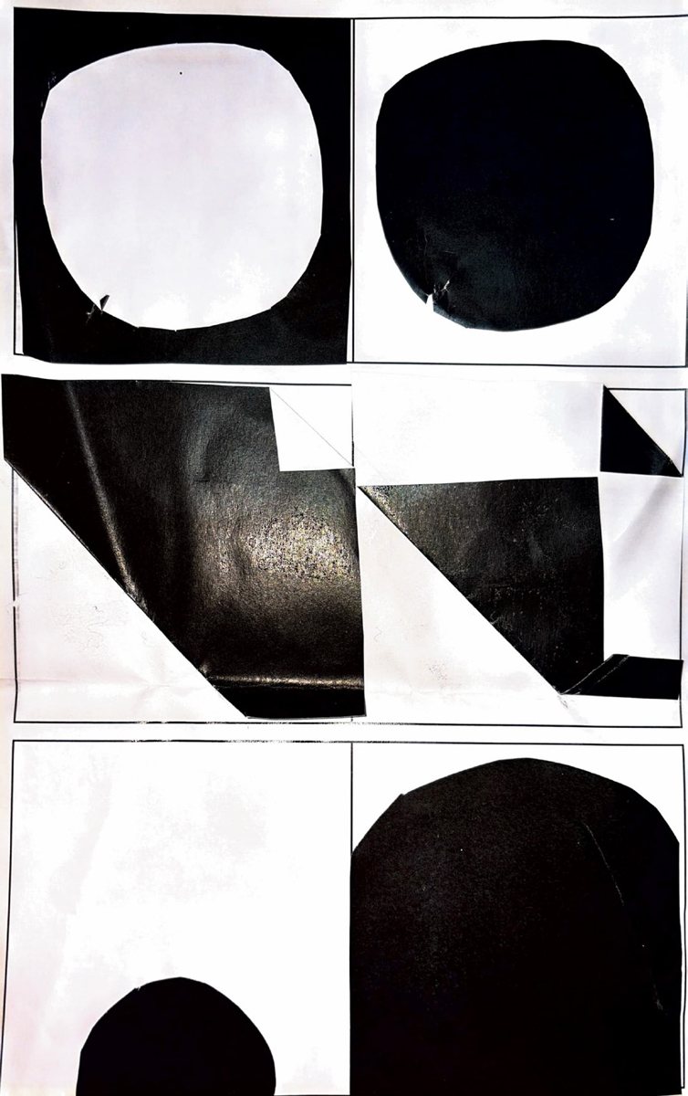 Cut-paper studies