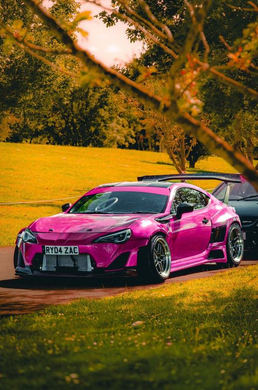 GT86 in the park, graded cool