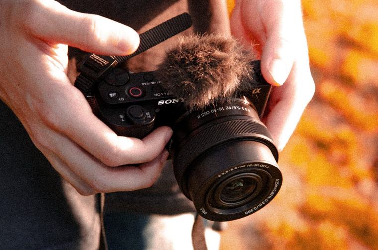 The camera itself, in autumn
