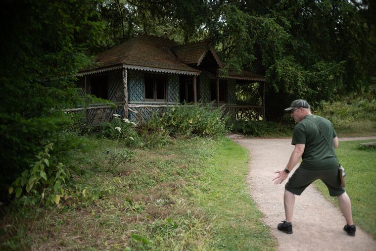 Running at the cabin