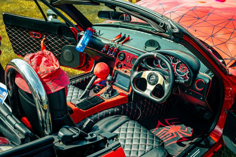 An interior somebody has had fun with