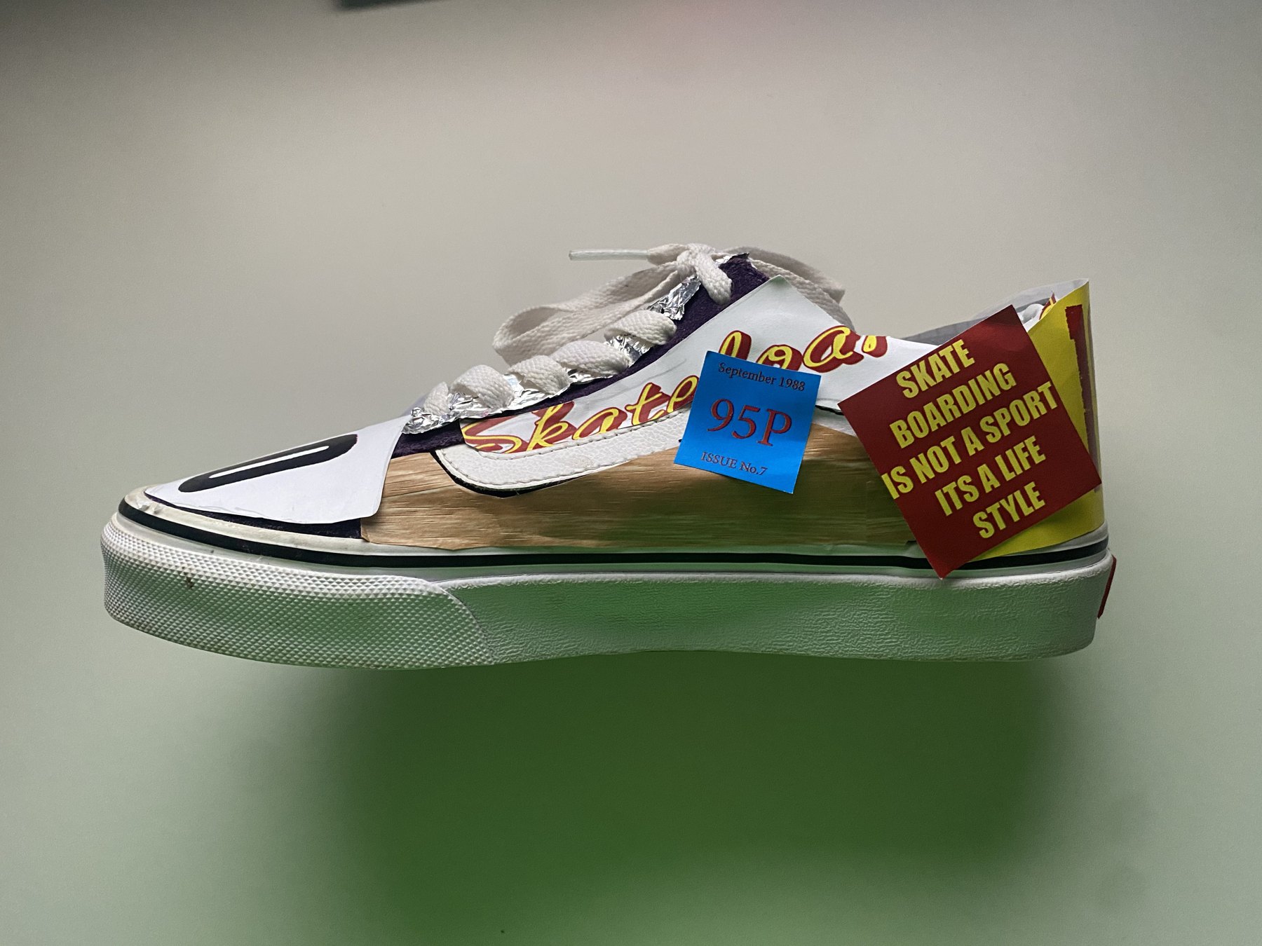 Final outcome — the shoe, both sides