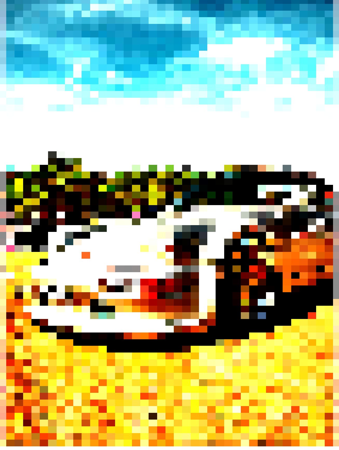 Resolution dropped with the mouse