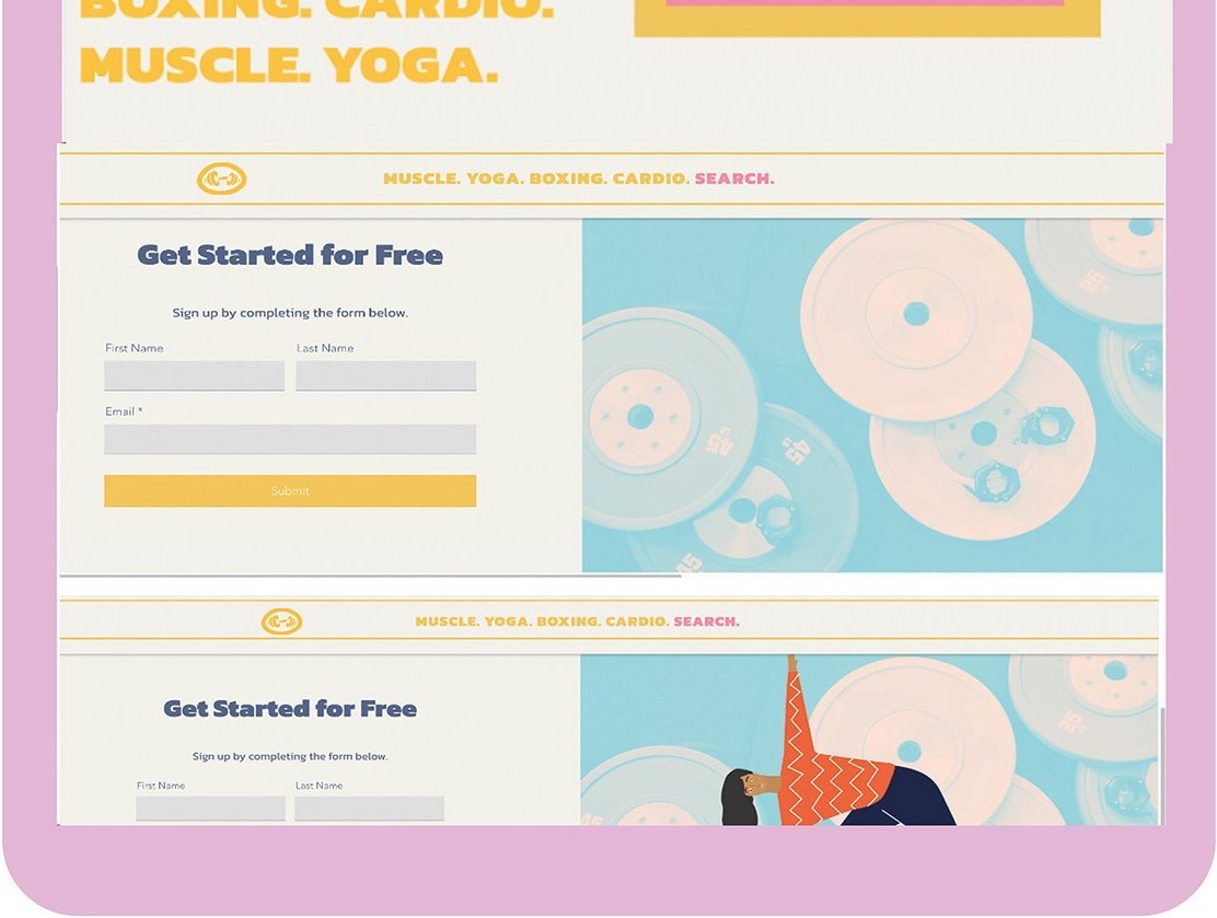 Sign-up flow