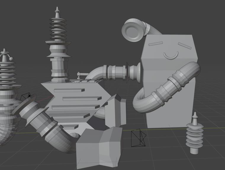 The machine, wider